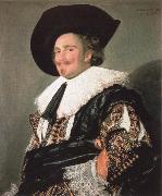 Frans Hals the laughing cavalier painting